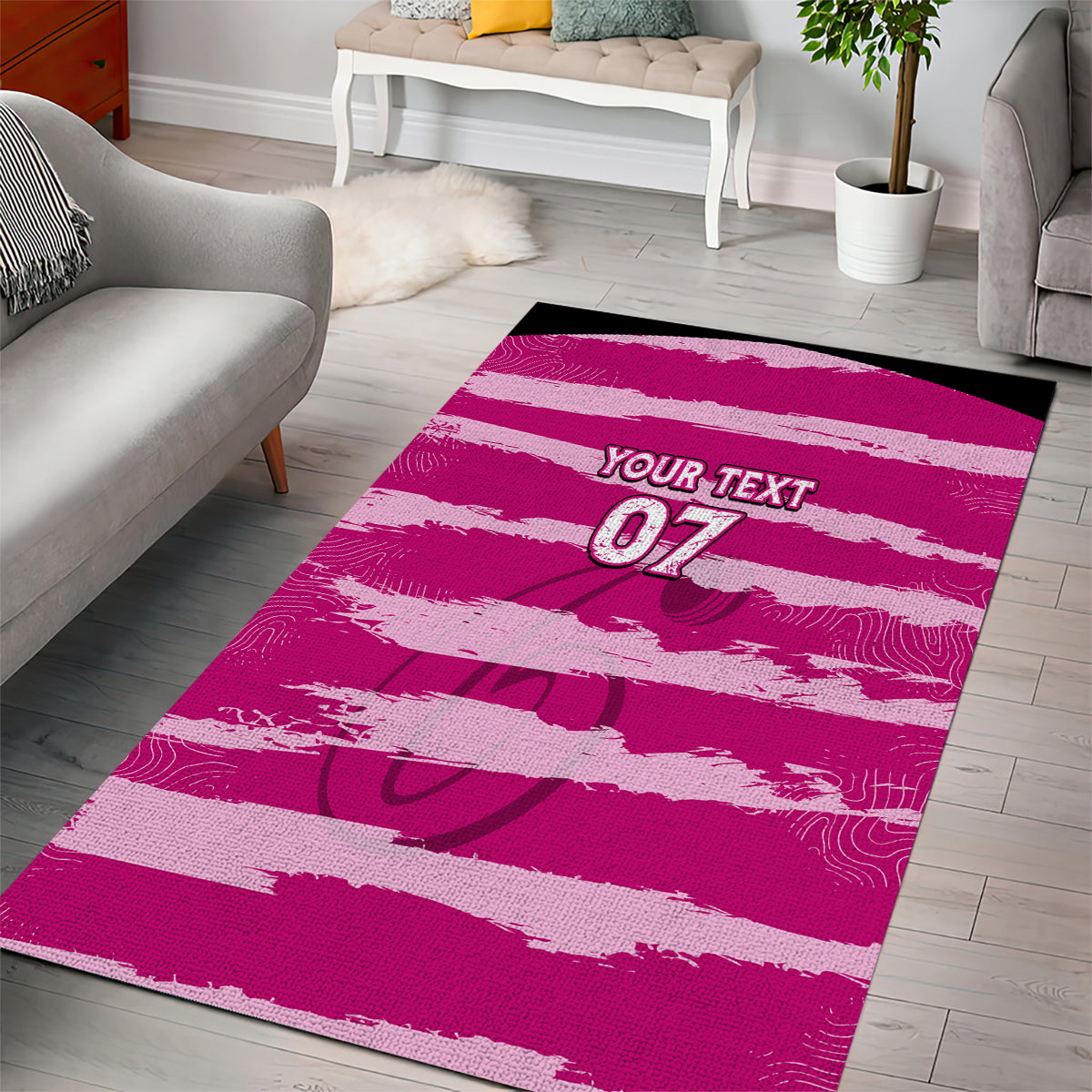 Custom Sixers Cricket 2023 Area Rug LIKEASIXER Special Ver - Vibe Hoodie Shop