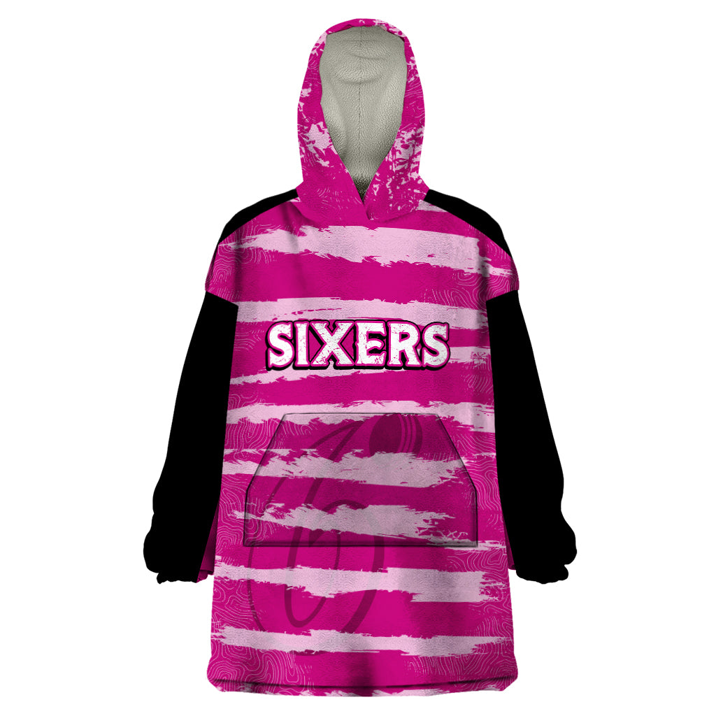 Custom Sixers Cricket 2023 Wearable Blanket Hoodie LIKEASIXER Special Ver - Vibe Hoodie Shop