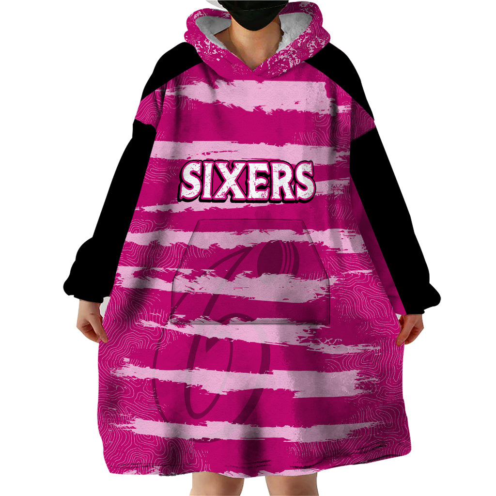 Custom Sixers Cricket 2023 Wearable Blanket Hoodie LIKEASIXER Special Ver - Vibe Hoodie Shop