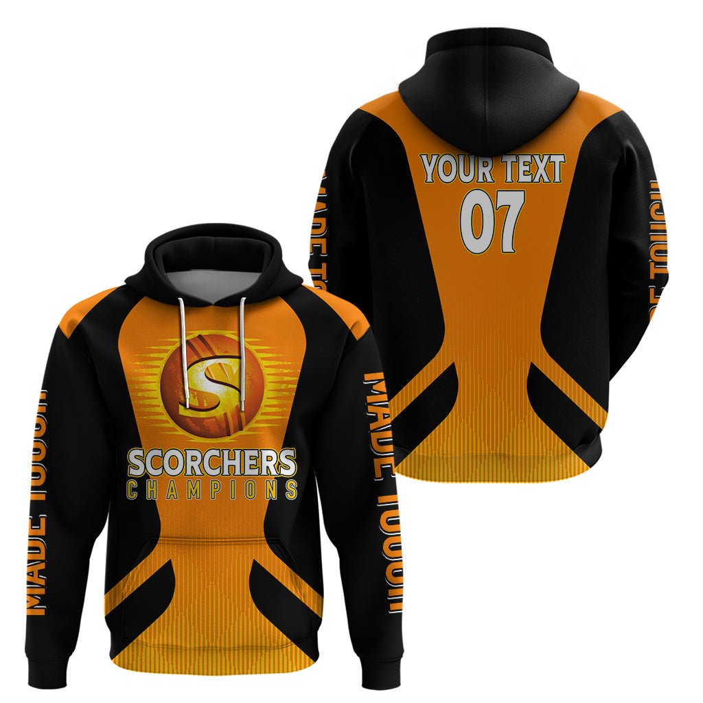 Custom Scorchers Cricket Champions 2023 Hoodie Made Tough LT7 - Vibe Hoodie Shop