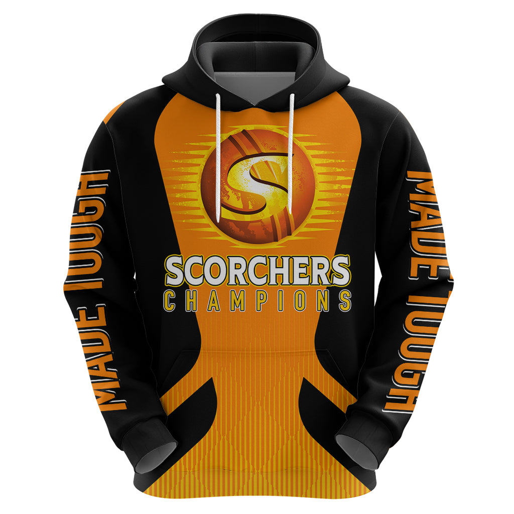 Custom Scorchers Cricket Champions 2023 Hoodie Made Tough LT7 - Vibe Hoodie Shop