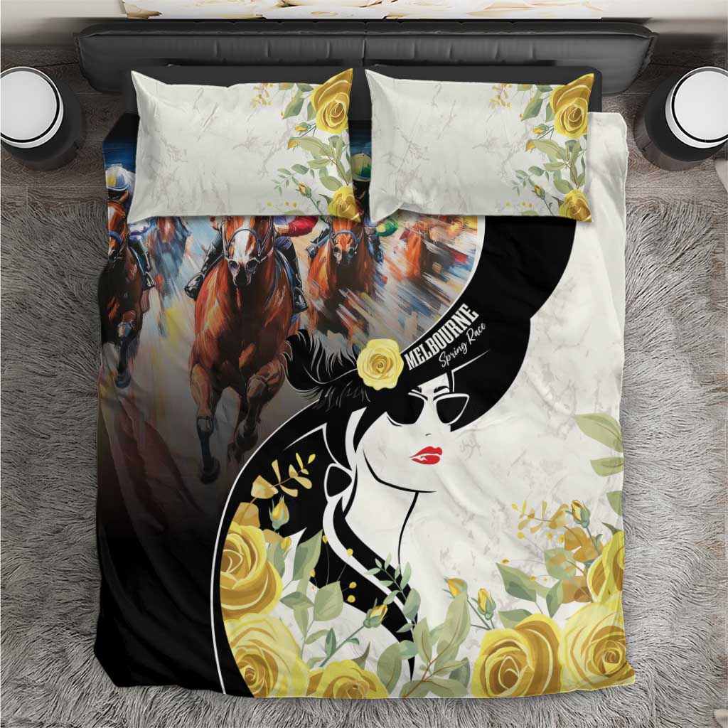 Melbourne Horse Racing Bedding Set Derby Day - Vibe Hoodie Shop