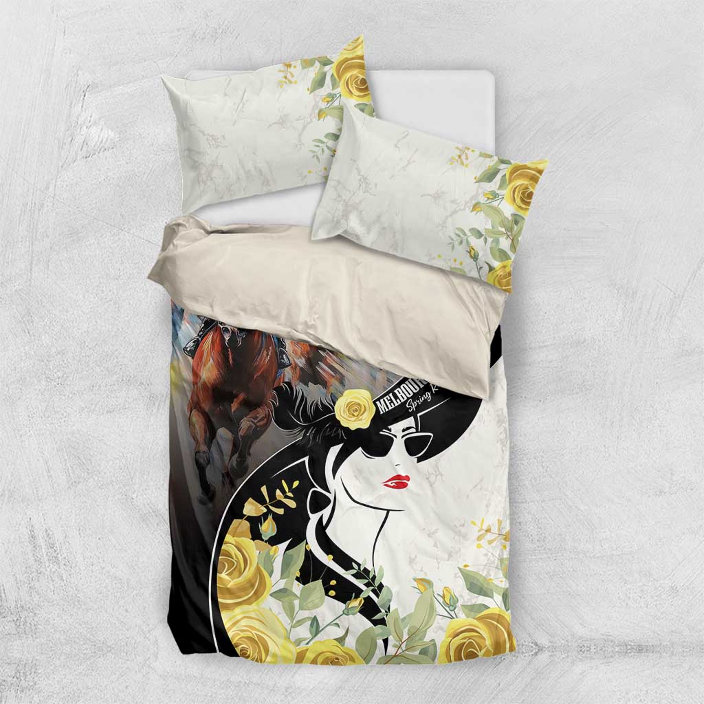 Melbourne Horse Racing Bedding Set Derby Day - Vibe Hoodie Shop