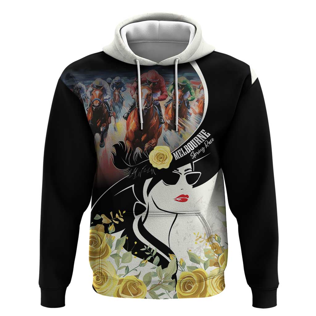 Melbourne Horse Racing Hoodie Derby Day LT7 - Vibe Hoodie Shop