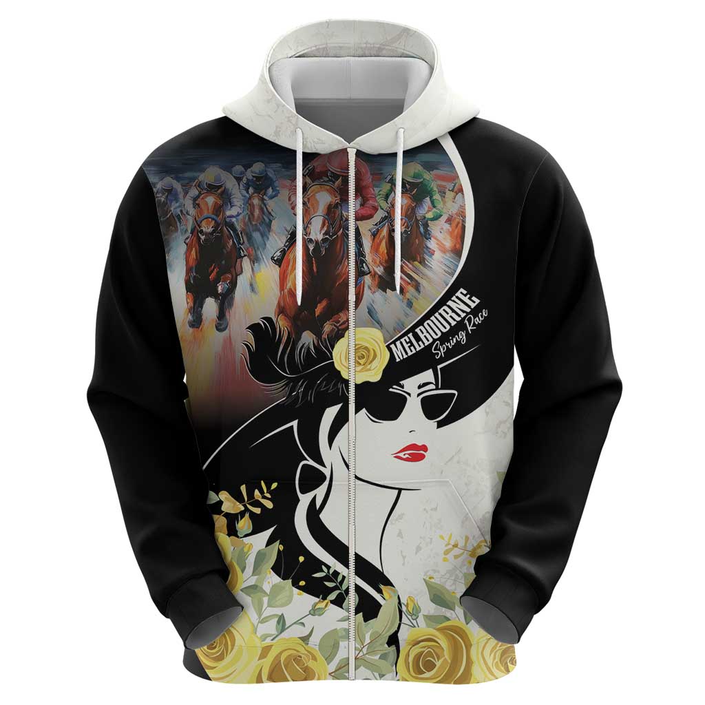 Melbourne Horse Racing Hoodie Derby Day LT7 - Vibe Hoodie Shop
