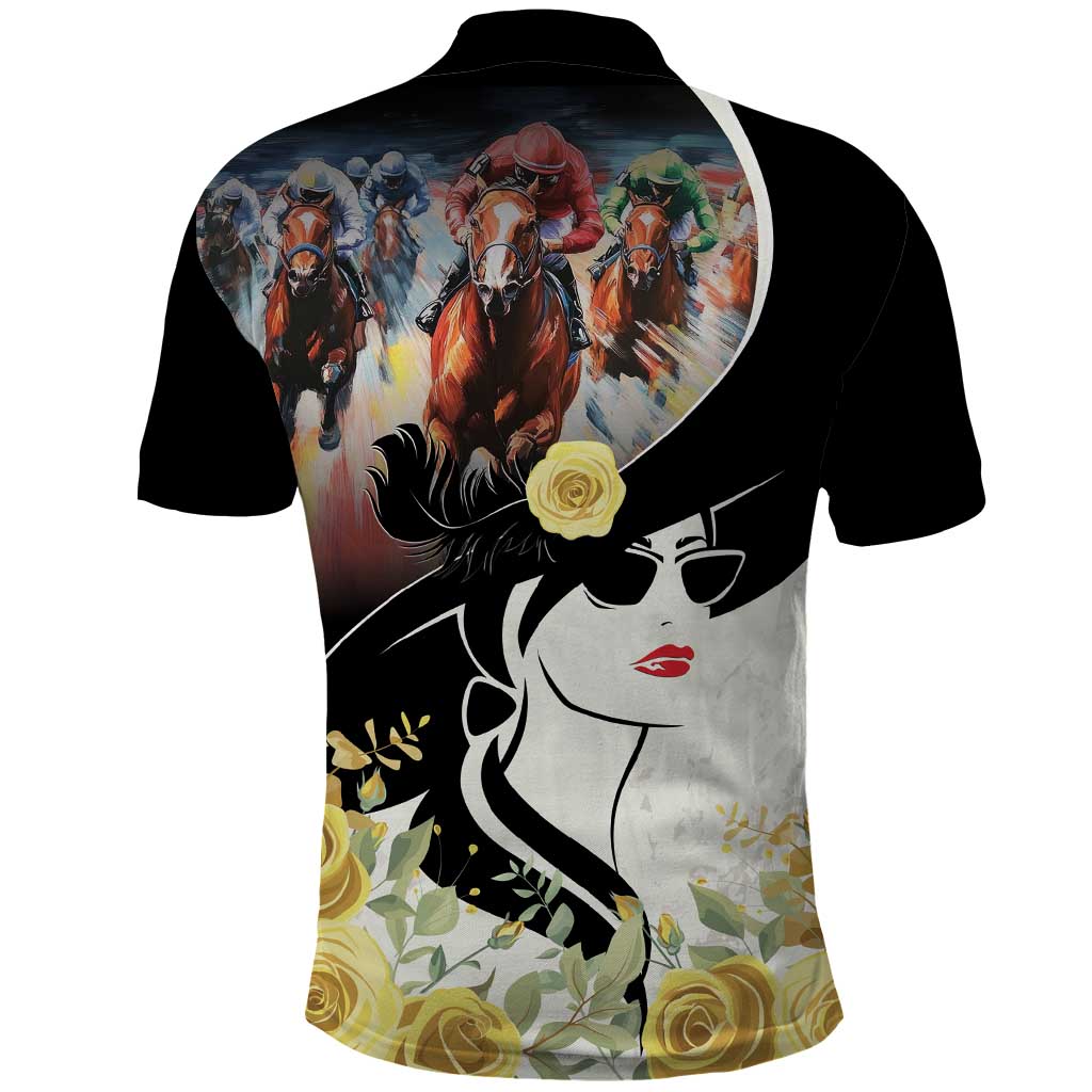 Melbourne Horse Racing Polo Shirt Derby Day - Vibe Hoodie Shop