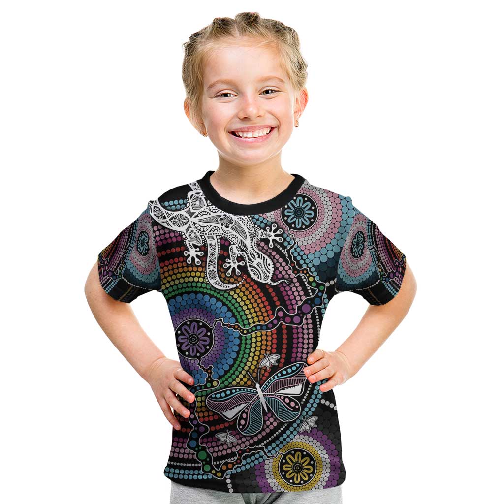 Sydney Pride Aboriginal Kid T Shirt Free To Be - Vibe Hoodie Shop