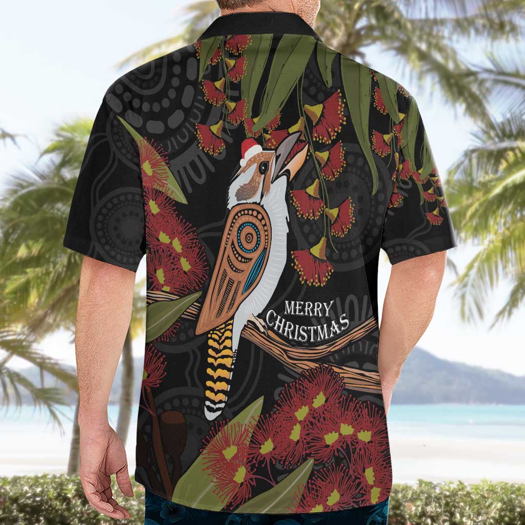 Australia Indigenous Christmas Hawaiian Shirt Kookaburra Aboriginal - Vibe Hoodie Shop