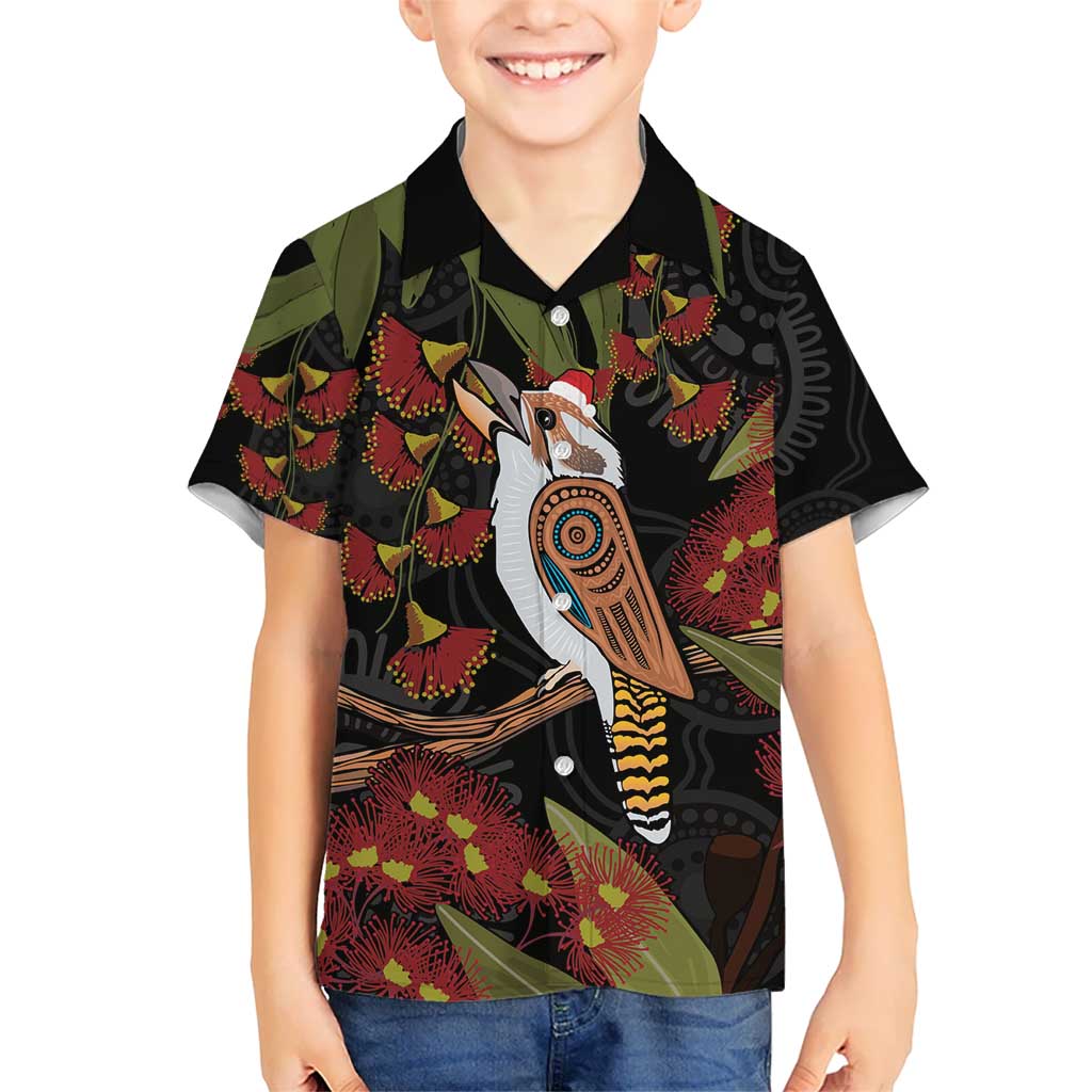 Australia Indigenous Christmas Hawaiian Shirt Kookaburra Aboriginal - Vibe Hoodie Shop