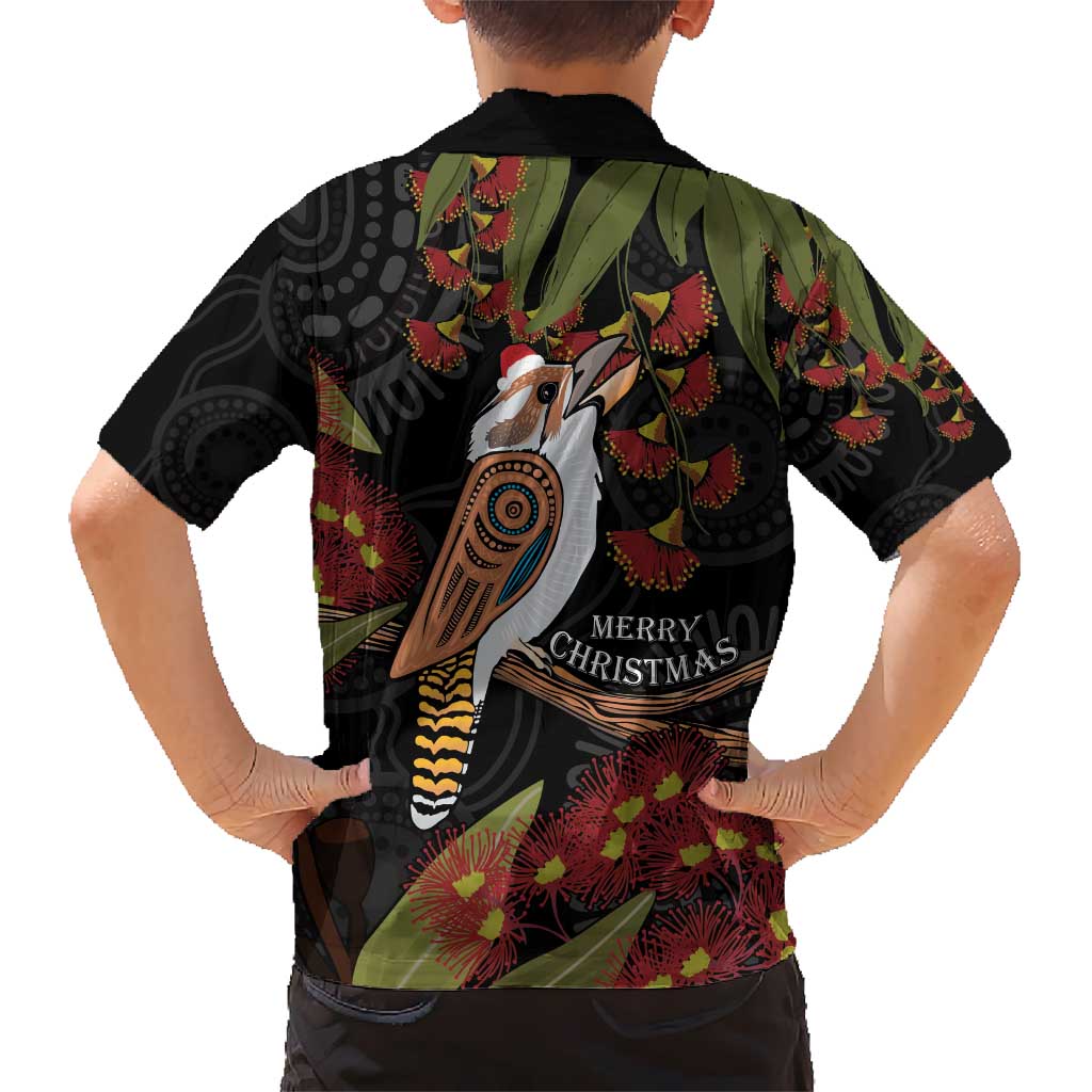 Australia Indigenous Christmas Hawaiian Shirt Kookaburra Aboriginal - Vibe Hoodie Shop