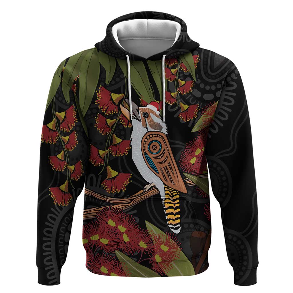 Australia Indigenous Christmas Hoodie Kookaburra Aboriginal LT7 - Vibe Hoodie Shop