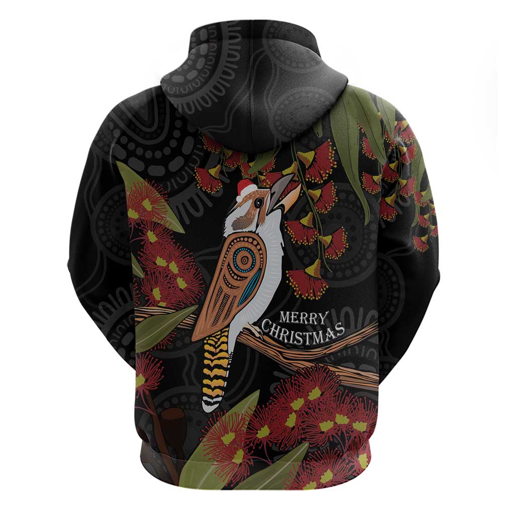 Australia Indigenous Christmas Hoodie Kookaburra Aboriginal LT7 - Vibe Hoodie Shop