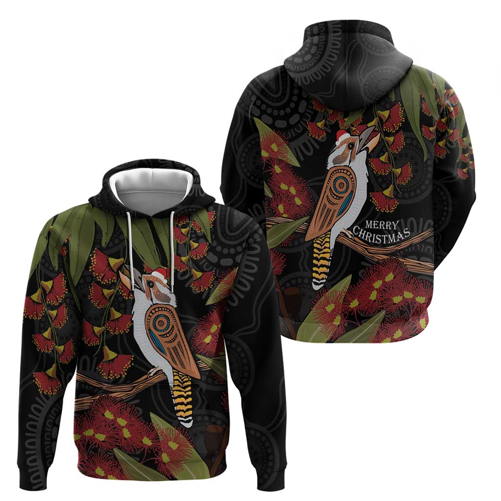 Australia Indigenous Christmas Hoodie Kookaburra Aboriginal LT7 - Vibe Hoodie Shop