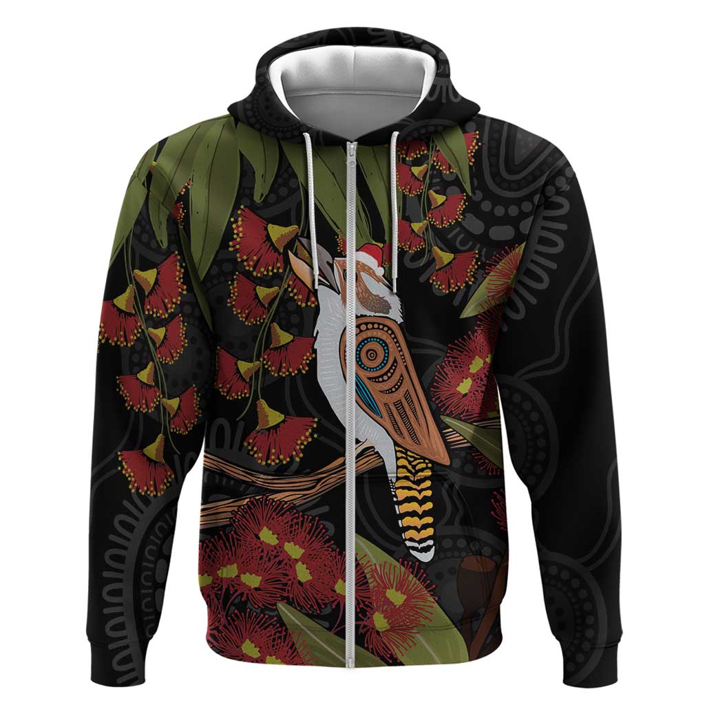 Australia Indigenous Christmas Hoodie Kookaburra Aboriginal LT7 - Vibe Hoodie Shop