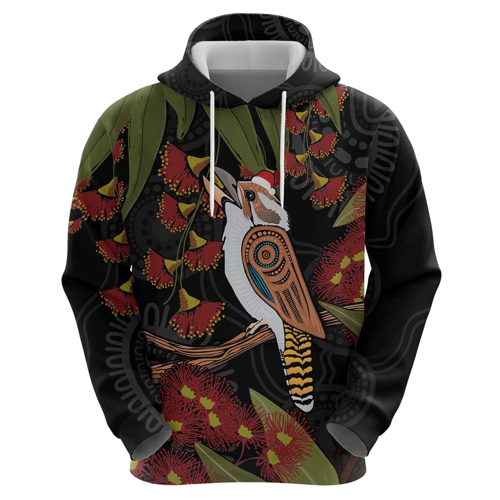 Australia Indigenous Christmas Hoodie Kookaburra Aboriginal LT7 - Vibe Hoodie Shop