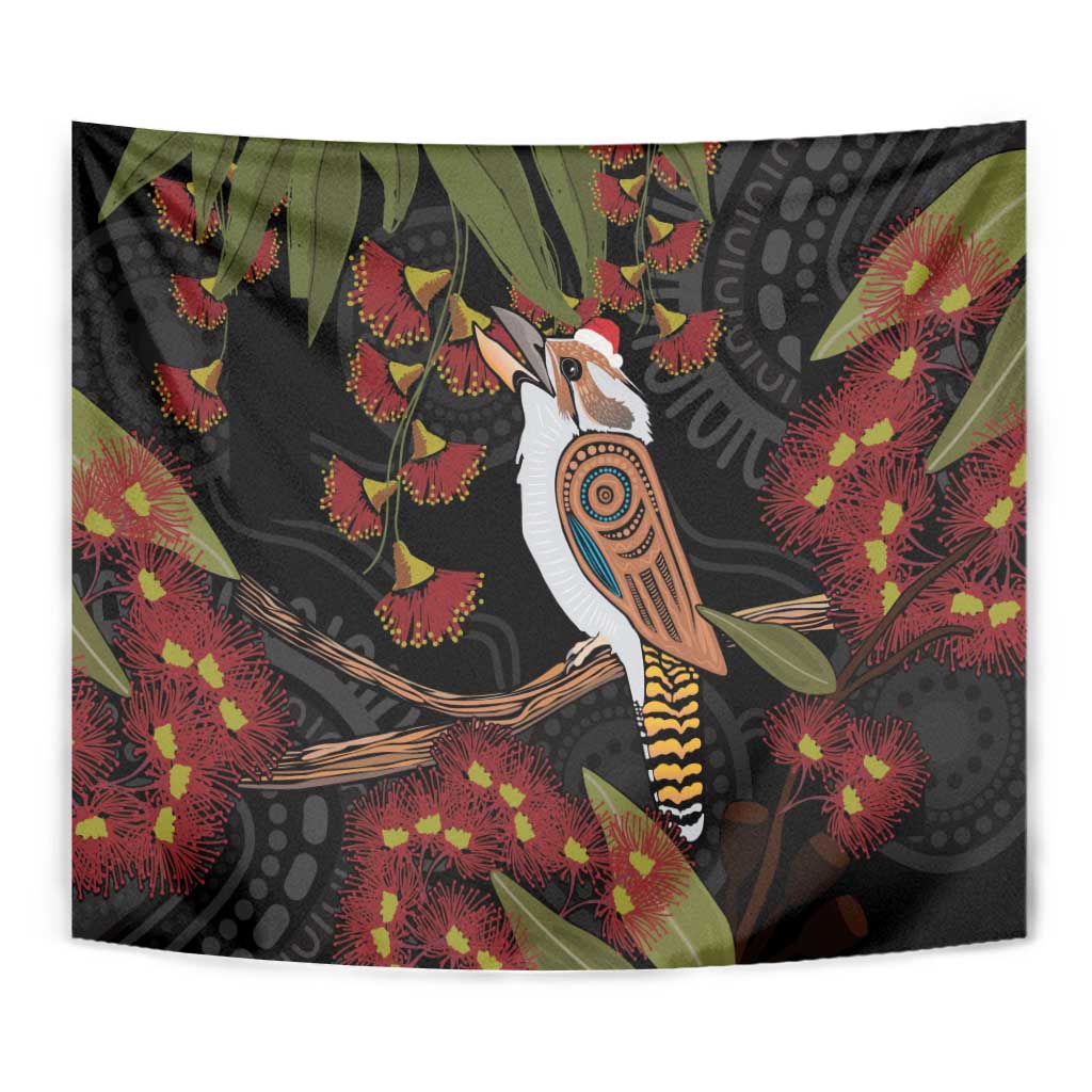 Australia Indigenous Christmas Tapestry Kookaburra Aboriginal - Vibe Hoodie Shop