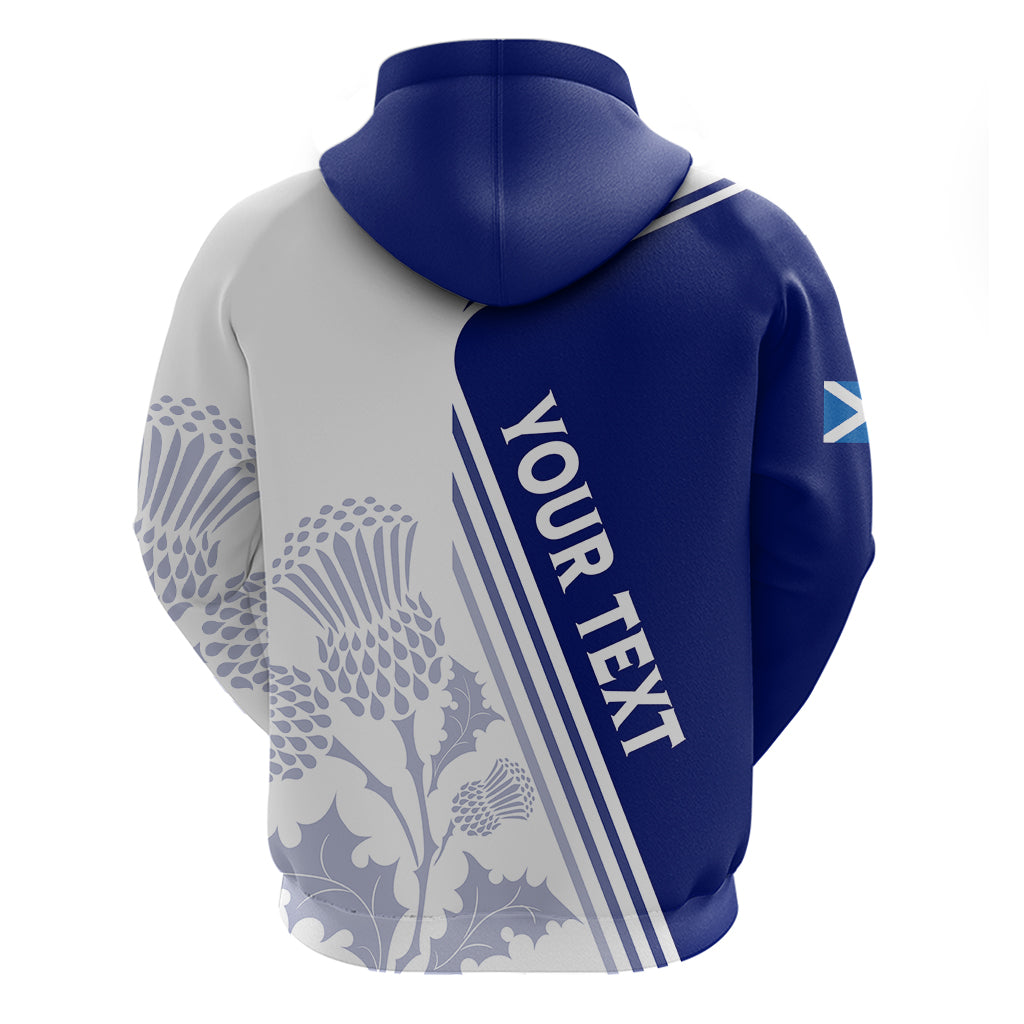 Personalised Scotland Rugby Hoodie 2023 World Cup The Thistle LT7 - Vibe Hoodie Shop