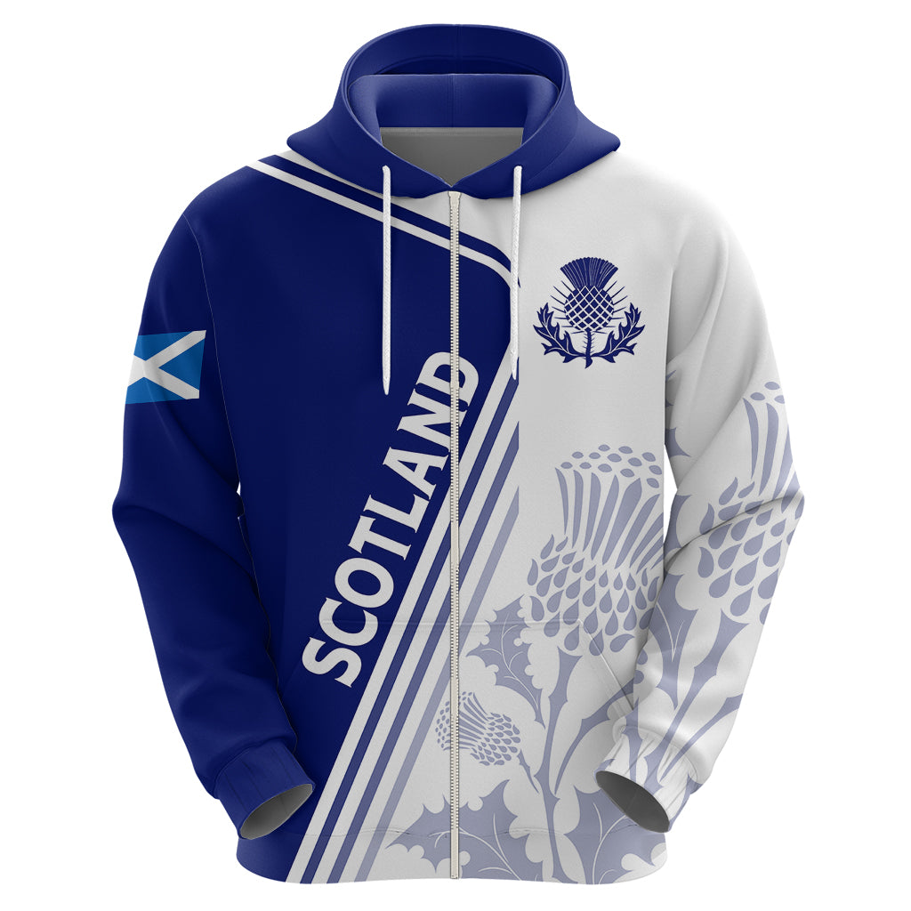 Personalised Scotland Rugby Hoodie 2023 World Cup The Thistle LT7 - Vibe Hoodie Shop
