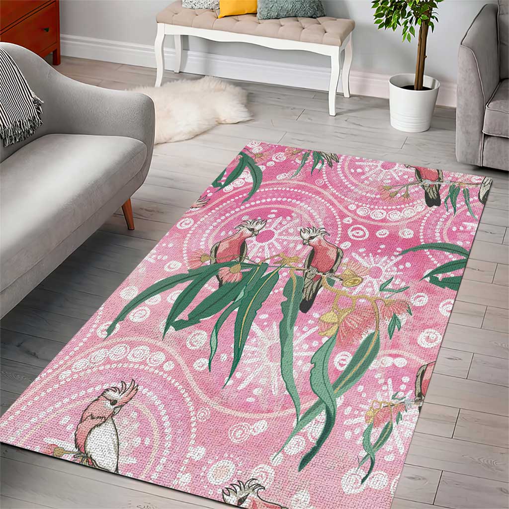 Australia Galah Aboriginal Area Rug Breast Cancer Awareness - Vibe Hoodie