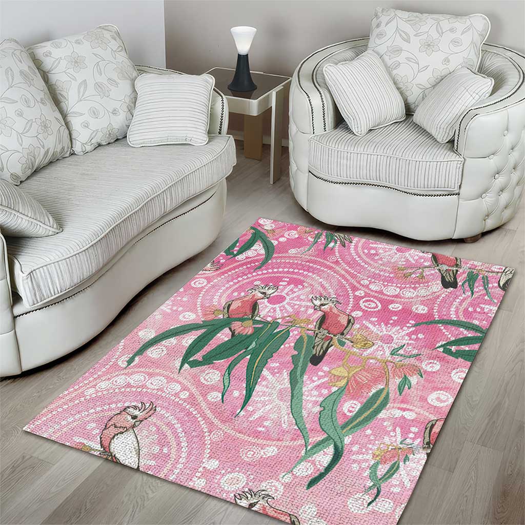 Australia Galah Aboriginal Area Rug Breast Cancer Awareness - Vibe Hoodie