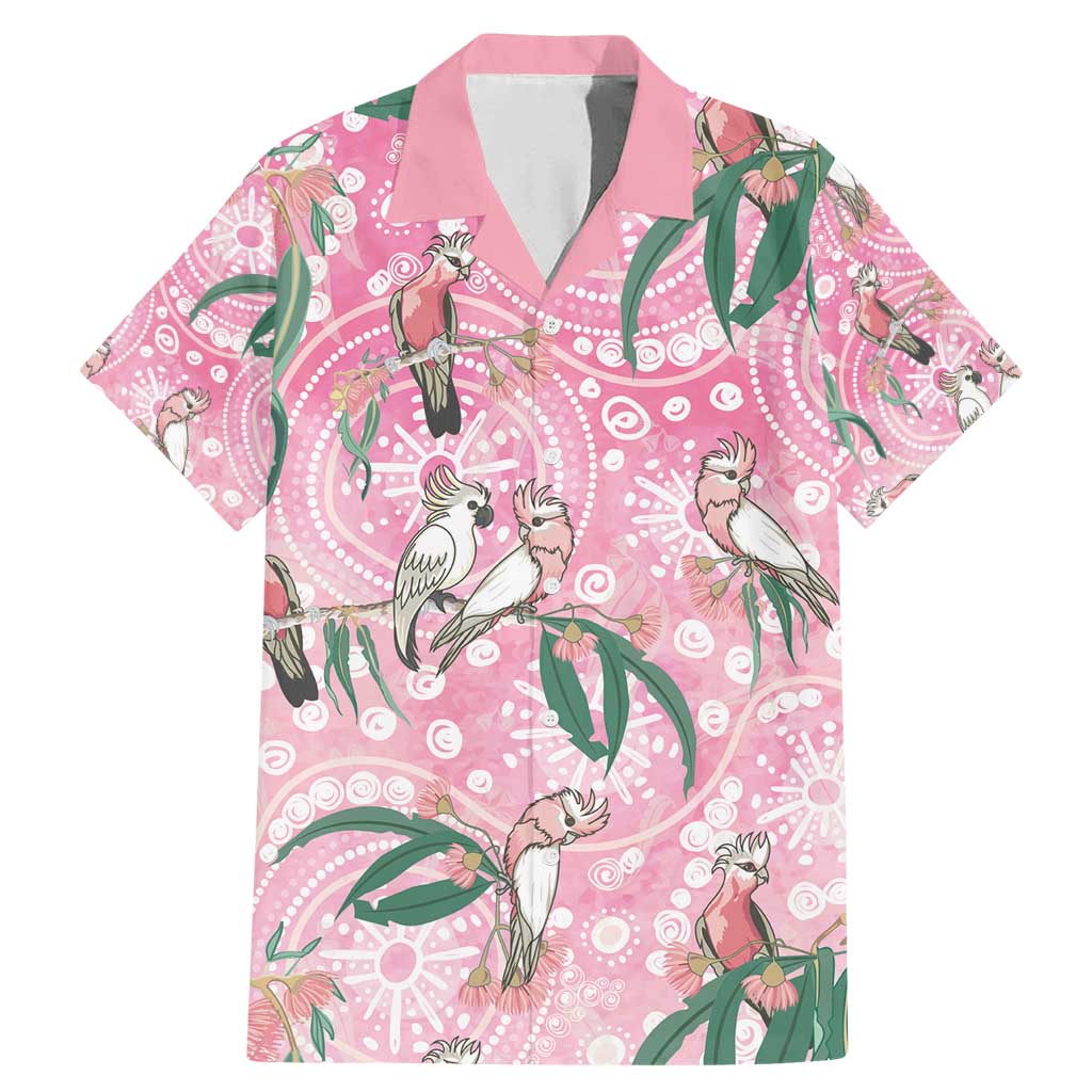 Australia Galah Aboriginal Family Matching Mermaid Dress and Hawaiian Shirt Breast Cancer Awareness - Vibe Hoodie