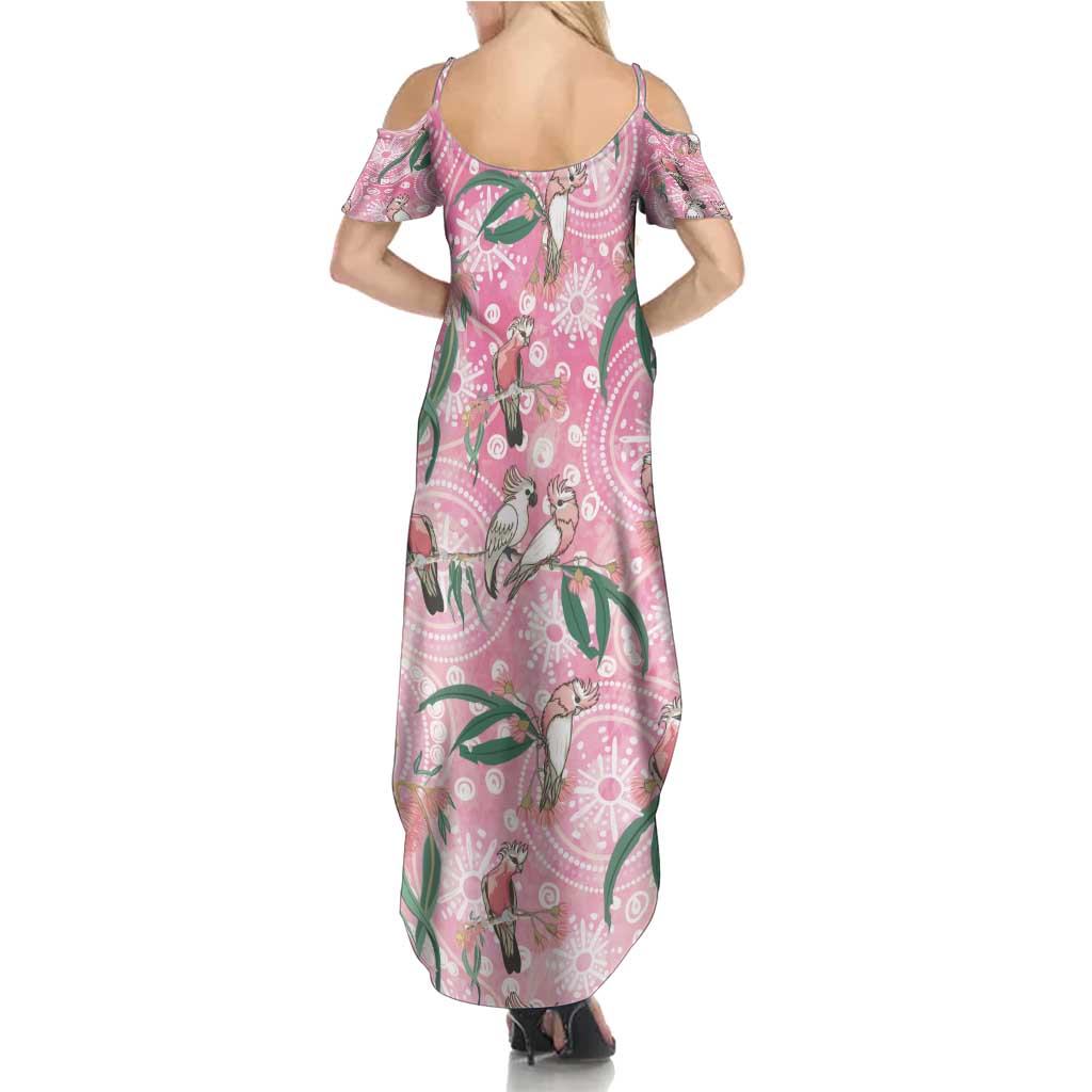 Australia Galah Aboriginal Family Matching Summer Maxi Dress and Hawaiian Shirt Breast Cancer Awareness - Vibe Hoodie