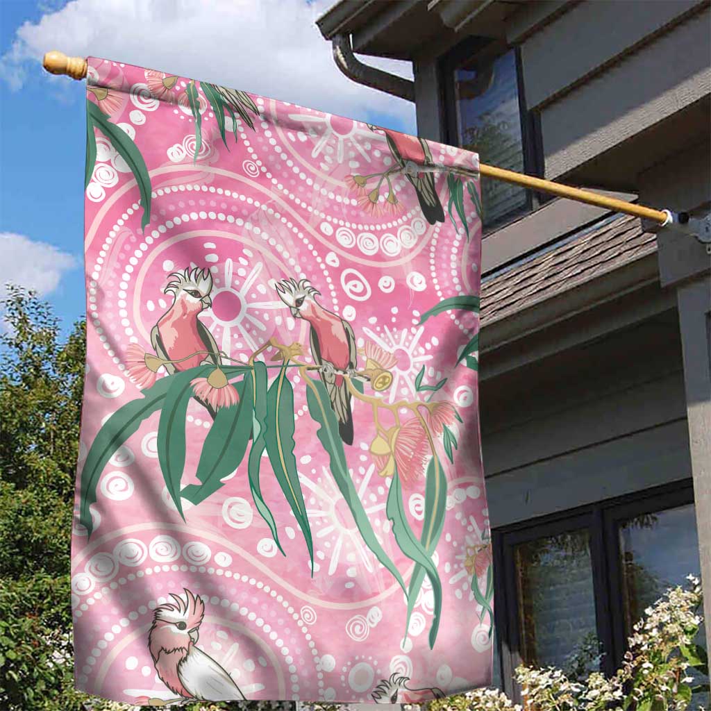 Australia Galah Aboriginal Garden Flag Breast Cancer Awareness - Vibe Hoodie