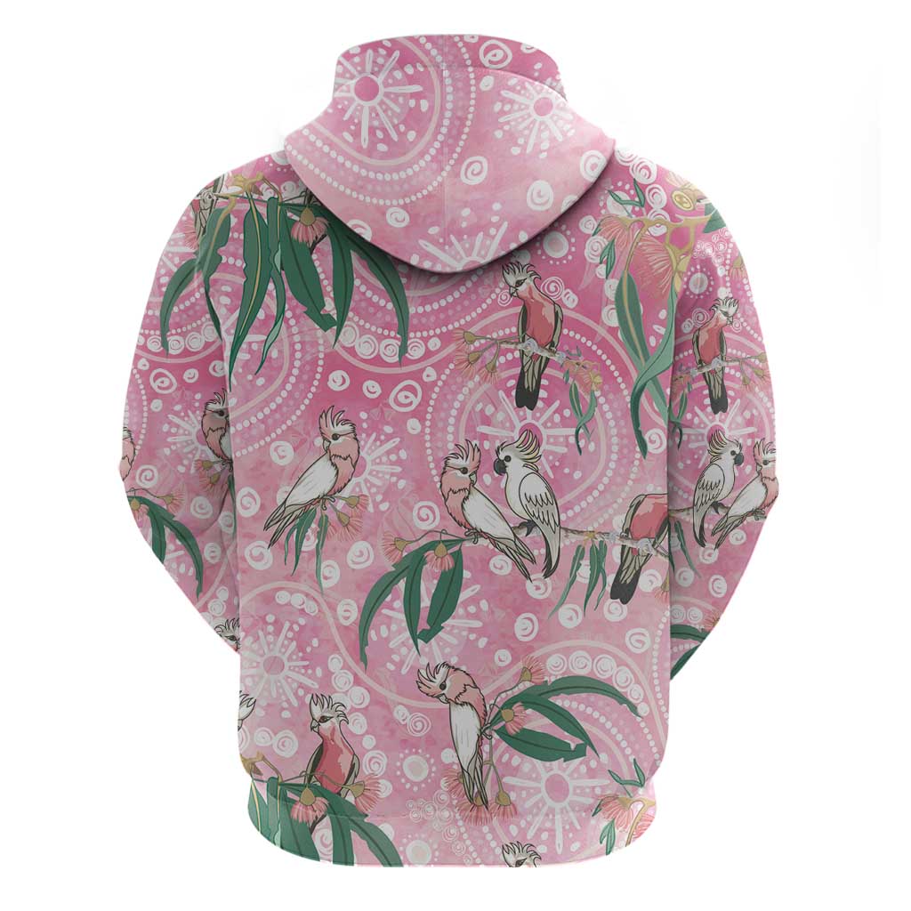 Australia Galah Aboriginal Hoodie Breast Cancer Awareness - Vibe Hoodie