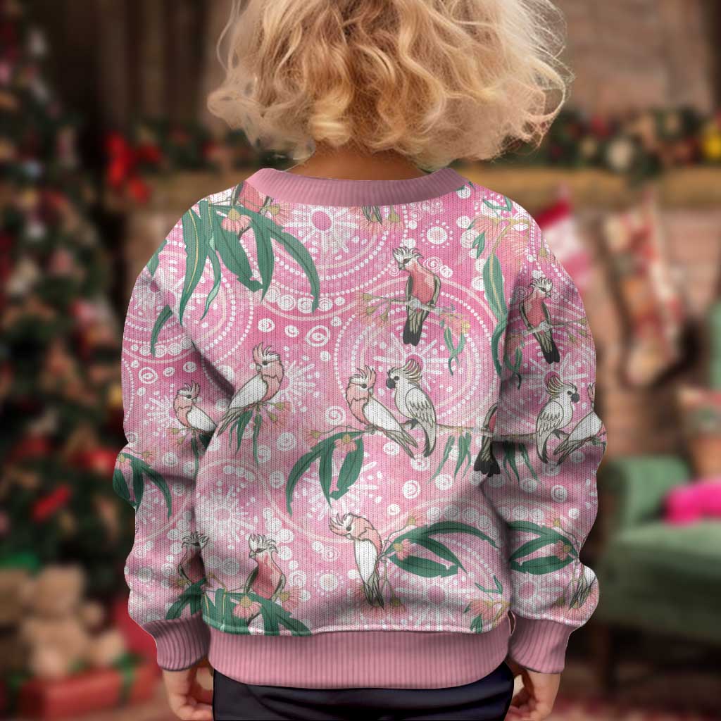 Australia Galah Aboriginal Kid Ugly Christmas Sweater Breast Cancer Awareness - Vibe Hoodie