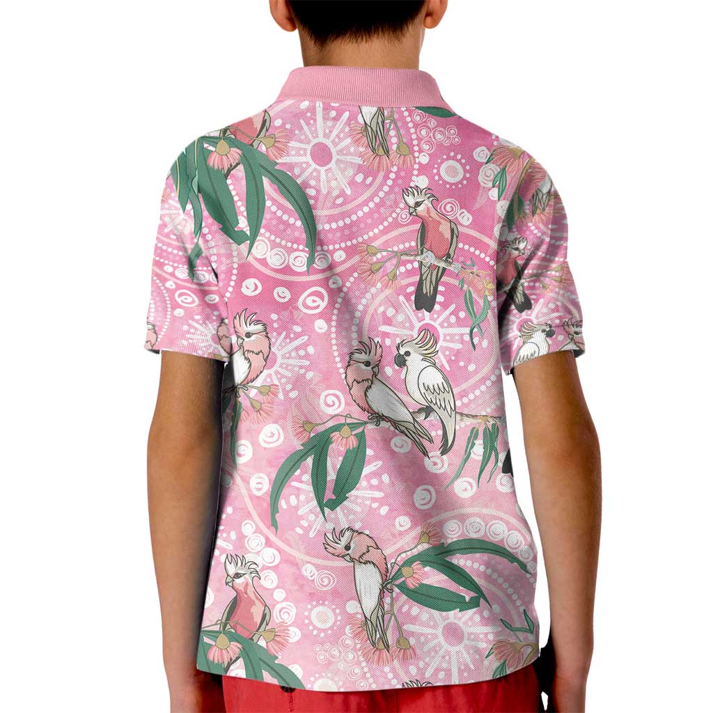 Australia Galah Aboriginal Kid Polo Shirt Breast Cancer Awareness - Vibe Hoodie