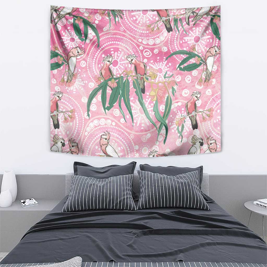 Australia Galah Aboriginal Tapestry Breast Cancer Awareness - Vibe Hoodie