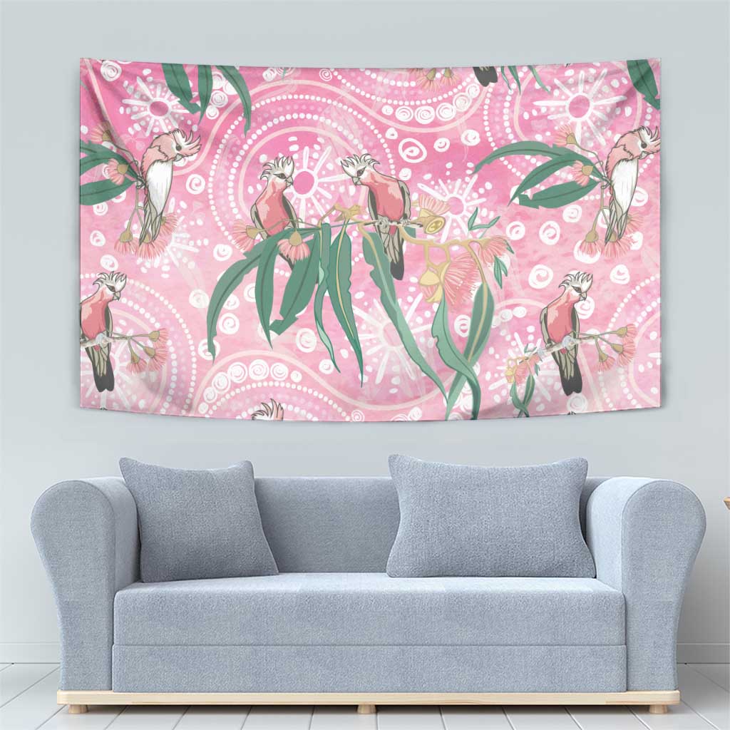 Australia Galah Aboriginal Tapestry Breast Cancer Awareness - Vibe Hoodie