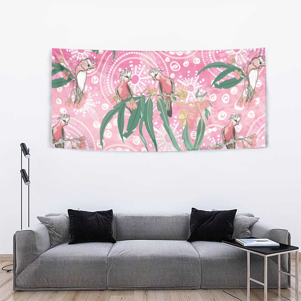 Australia Galah Aboriginal Tapestry Breast Cancer Awareness - Vibe Hoodie