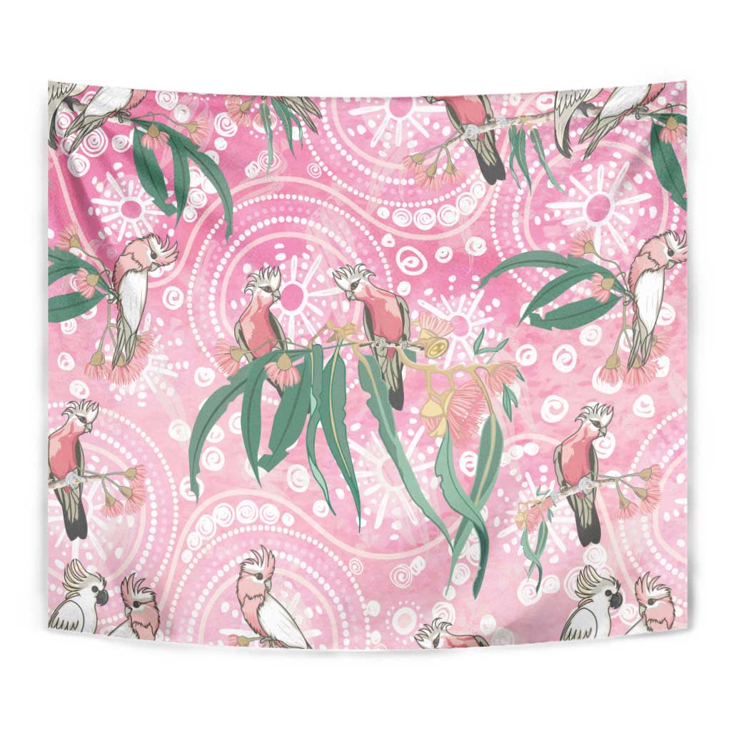 Australia Galah Aboriginal Tapestry Breast Cancer Awareness - Vibe Hoodie