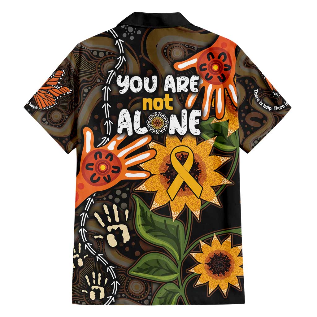 Australia Indigenous Hawaiian Shirt You Are Not Alone - Vibe Hoodie Shop