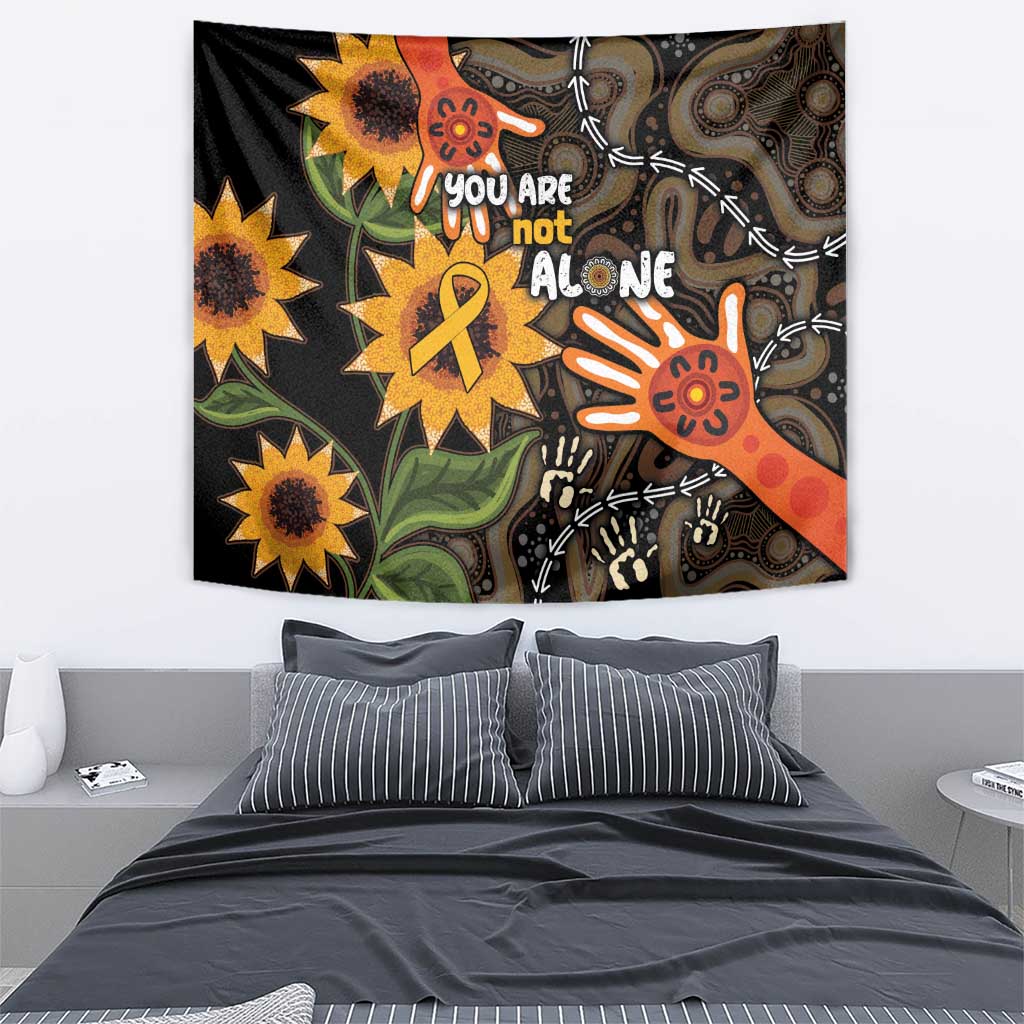 Australia Indigenous Tapestry You Are Not Alone - Vibe Hoodie Shop