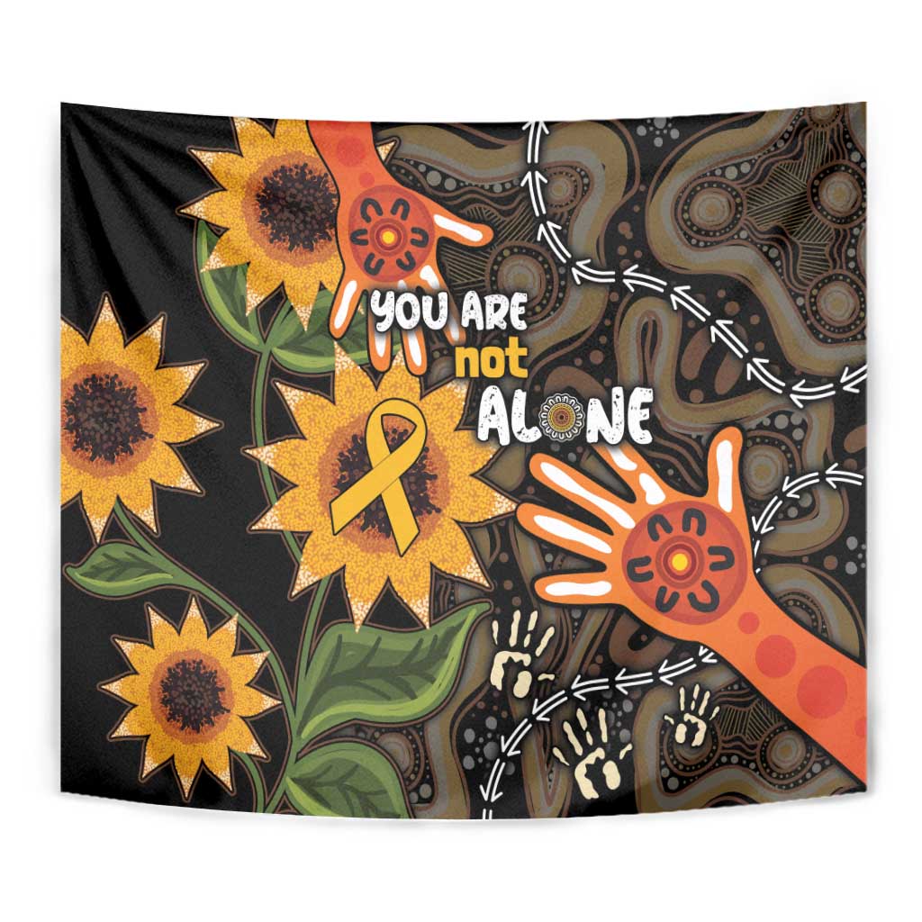 Australia Indigenous Tapestry You Are Not Alone - Vibe Hoodie Shop