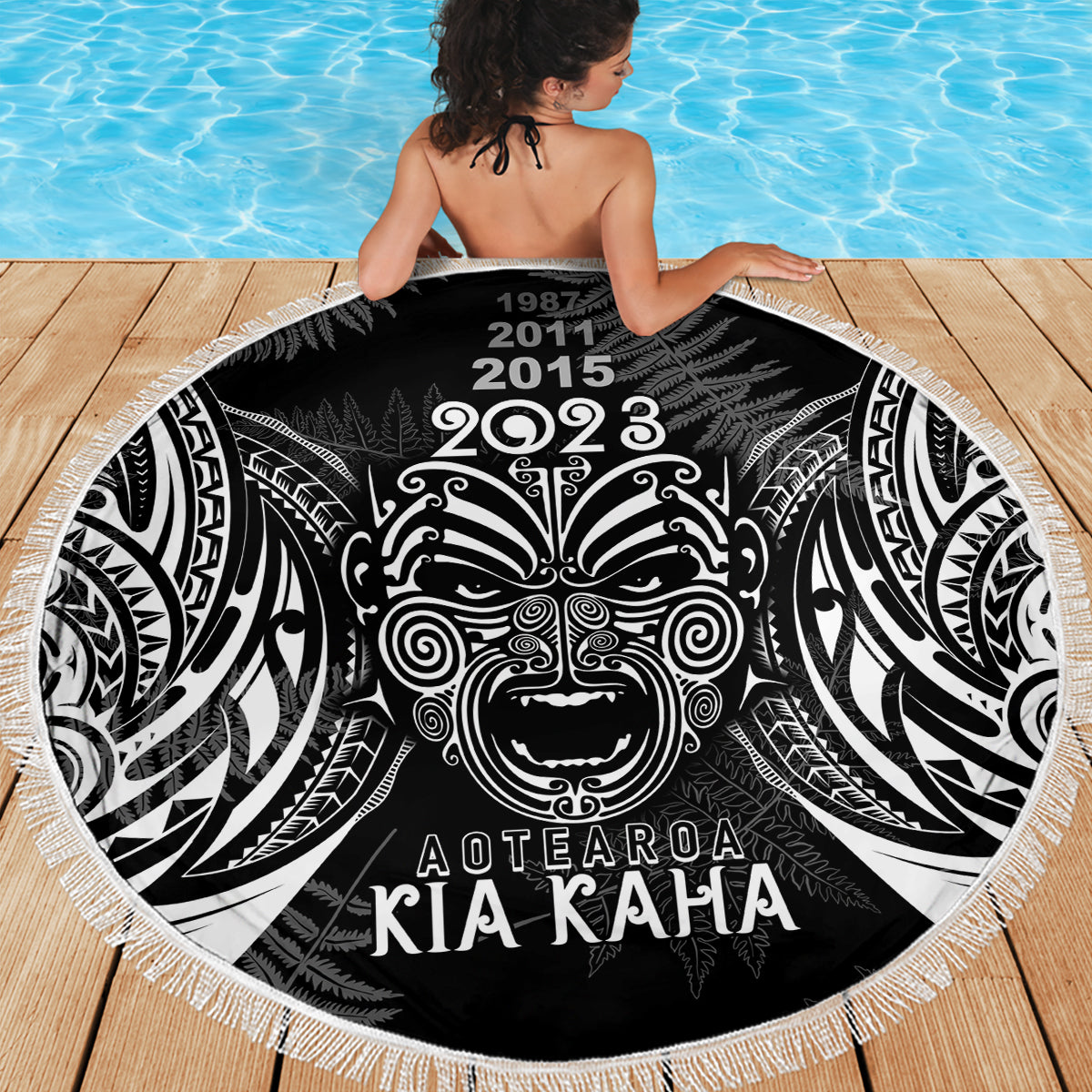 custom-new-zealand-rugby-beach-blanket-2023-world-cup-aotearoa-haka-face