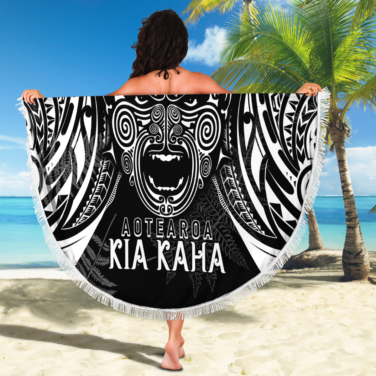 custom-new-zealand-rugby-beach-blanket-2023-world-cup-aotearoa-haka-face