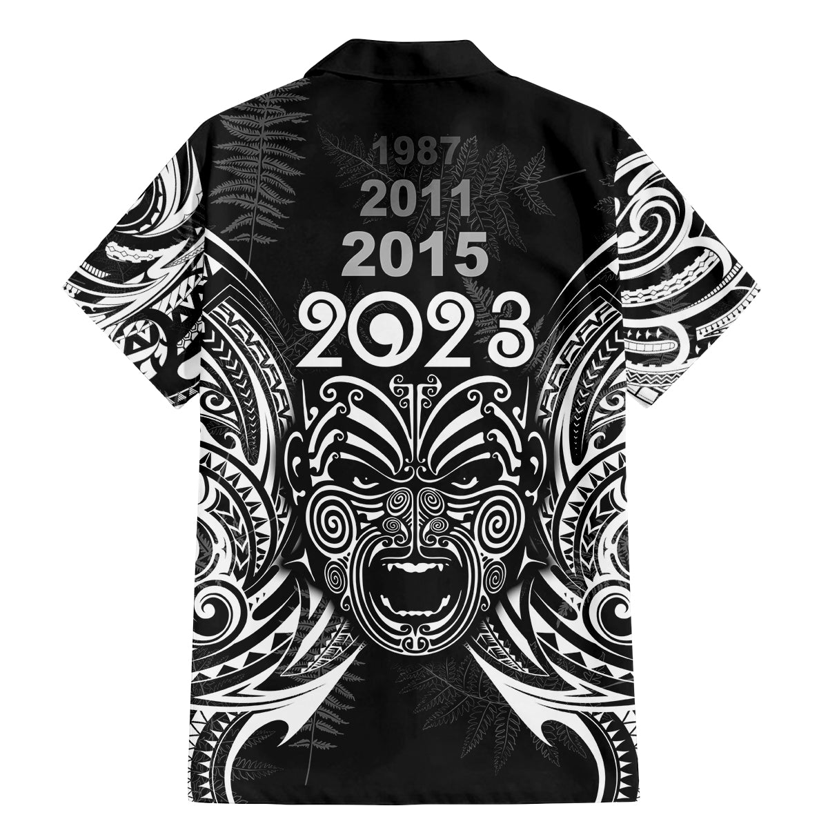 custom-new-zealand-rugby-family-matching-mermaid-dress-and-hawaiian-shirt-2023-world-cup-aotearoa-haka-face