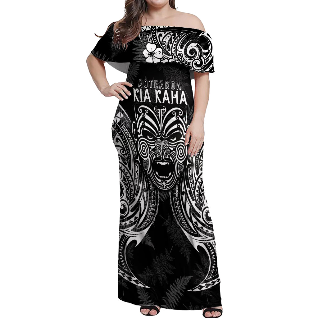 custom-new-zealand-rugby-off-shoulder-maxi-dress-2023-world-cup-aotearoa-haka-face