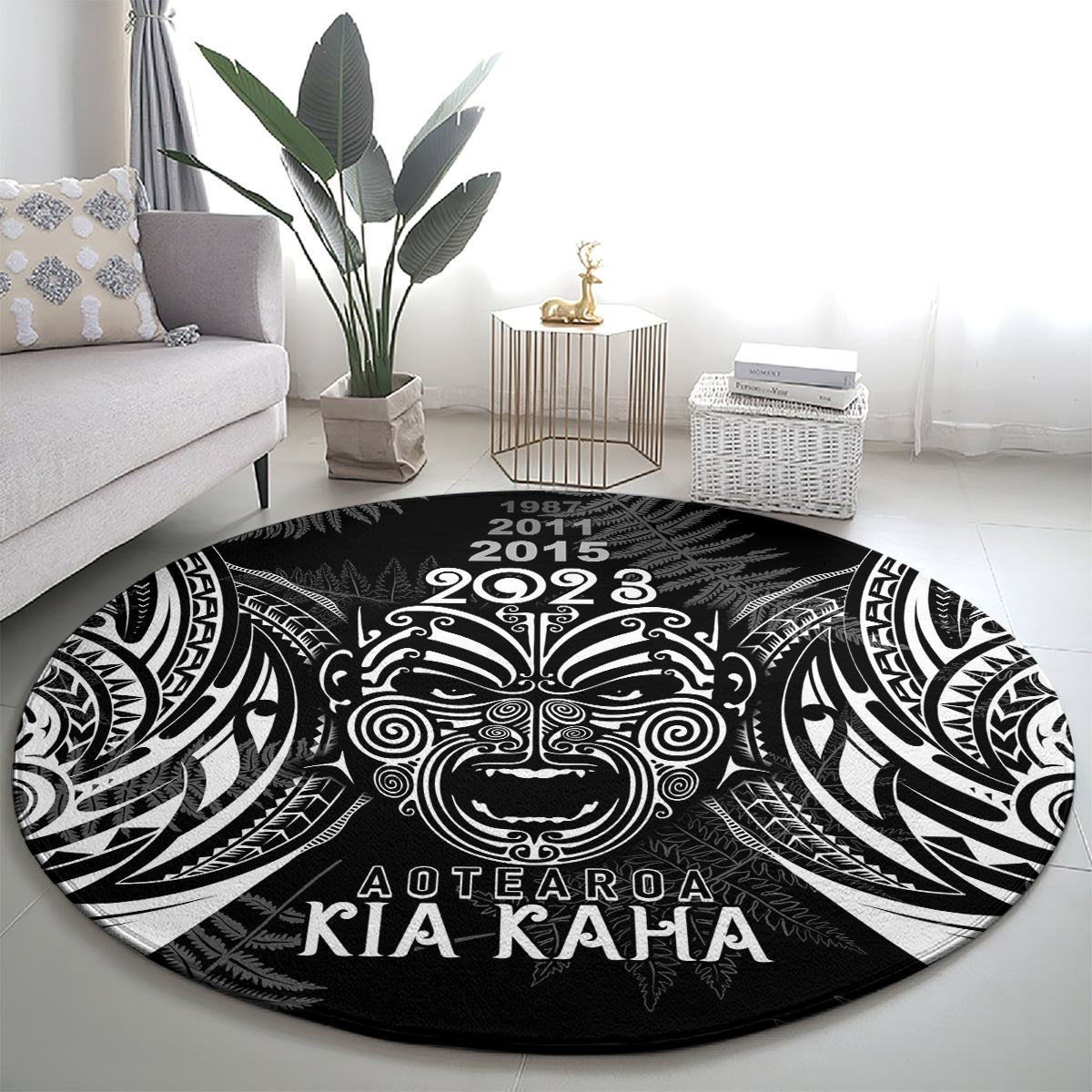 custom-new-zealand-rugby-round-carpet-2023-world-cup-aotearoa-haka-face