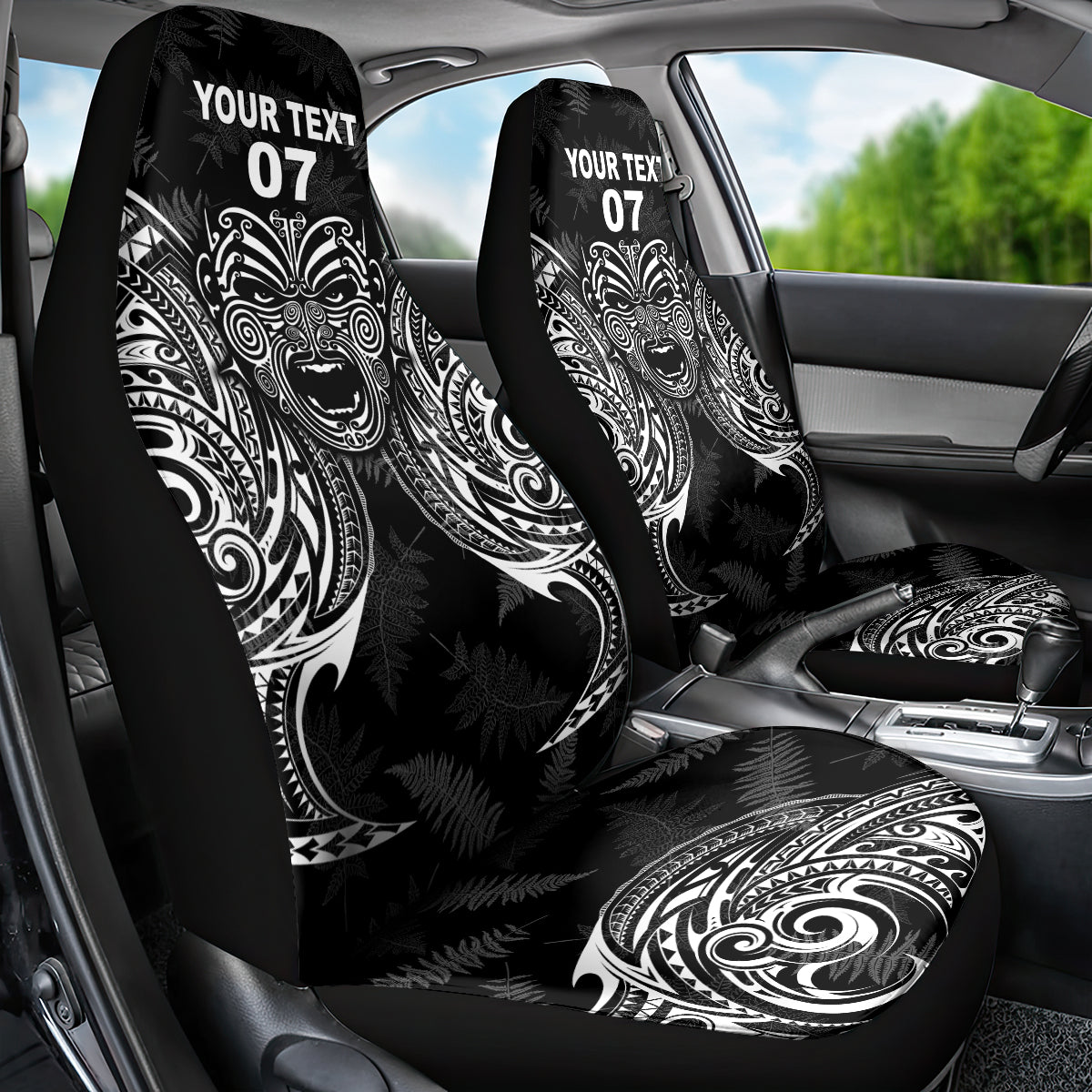New Zealand Rugby Car Seat Cover 2023 World Cup Aotearoa Create History - Vibe Hoodie Shop
