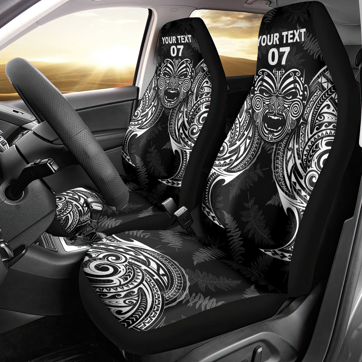 New Zealand Rugby Car Seat Cover 2023 World Cup Aotearoa Create History - Vibe Hoodie Shop
