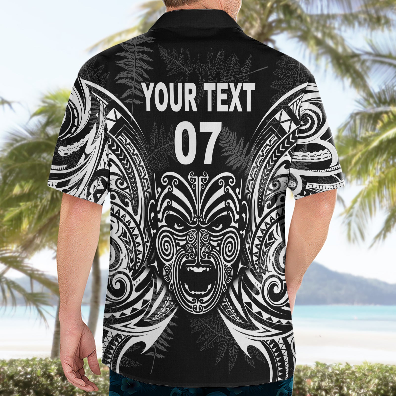 Custom New Zealand Rugby Hawaiian Shirt 2023 World Cup Aotearoa Create History - Vibe Hoodie Shop