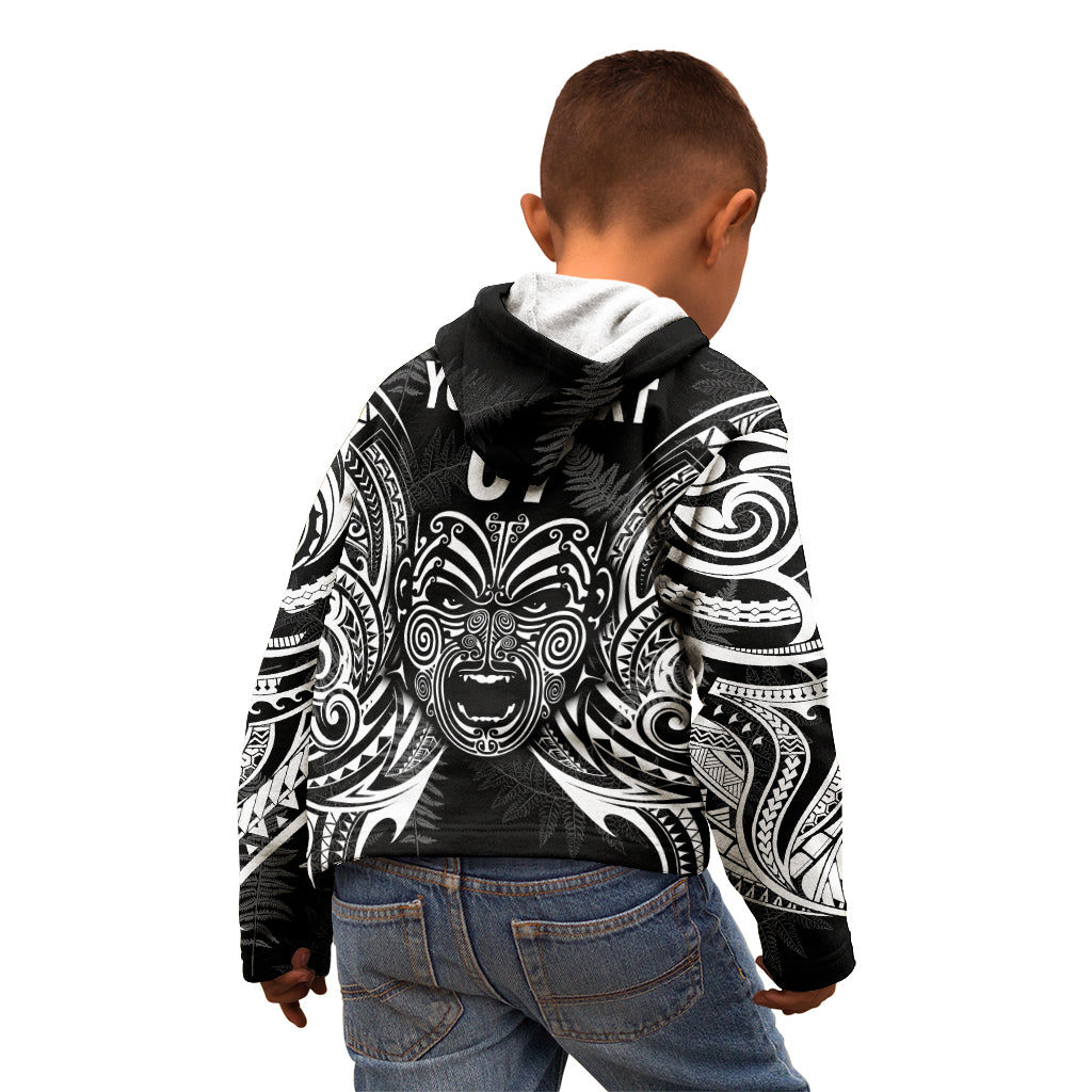 Custom New Zealand Rugby Kid Hoodie 2023 World Cup Aotearoa Create History - Vibe Hoodie Shop