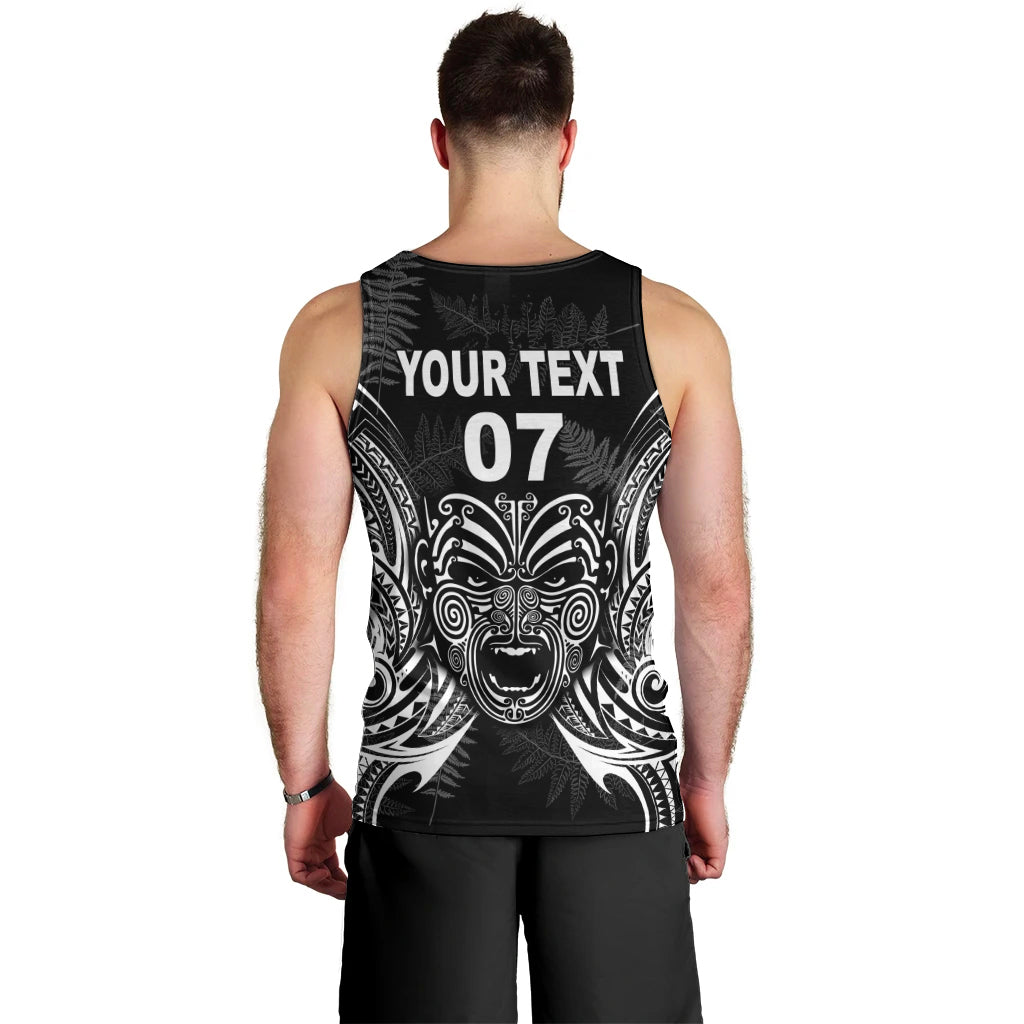 Custom New Zealand Rugby Men Tank Top 2023 World Cup Aotearoa Create History - Vibe Hoodie Shop