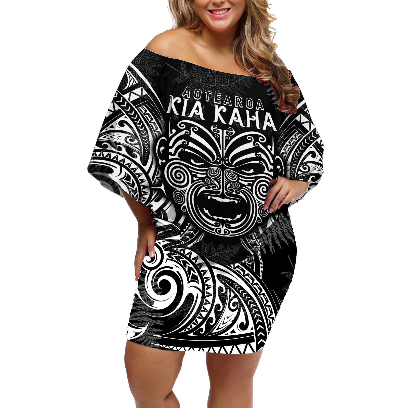 new-zealand-rugby-off-shoulder-short-dress-2023-world-cup-aotearoa-create-history