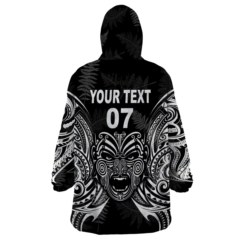 New Zealand Rugby Wearable Blanket Hoodie 2023 World Cup Aotearoa Create History - Vibe Hoodie Shop