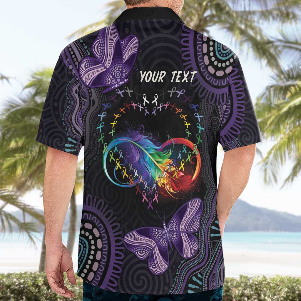 Australia Aboriginal Dot Arts Hawaiian Shirt Fight Cancer In All Colors - Vibe Hoodie Shop